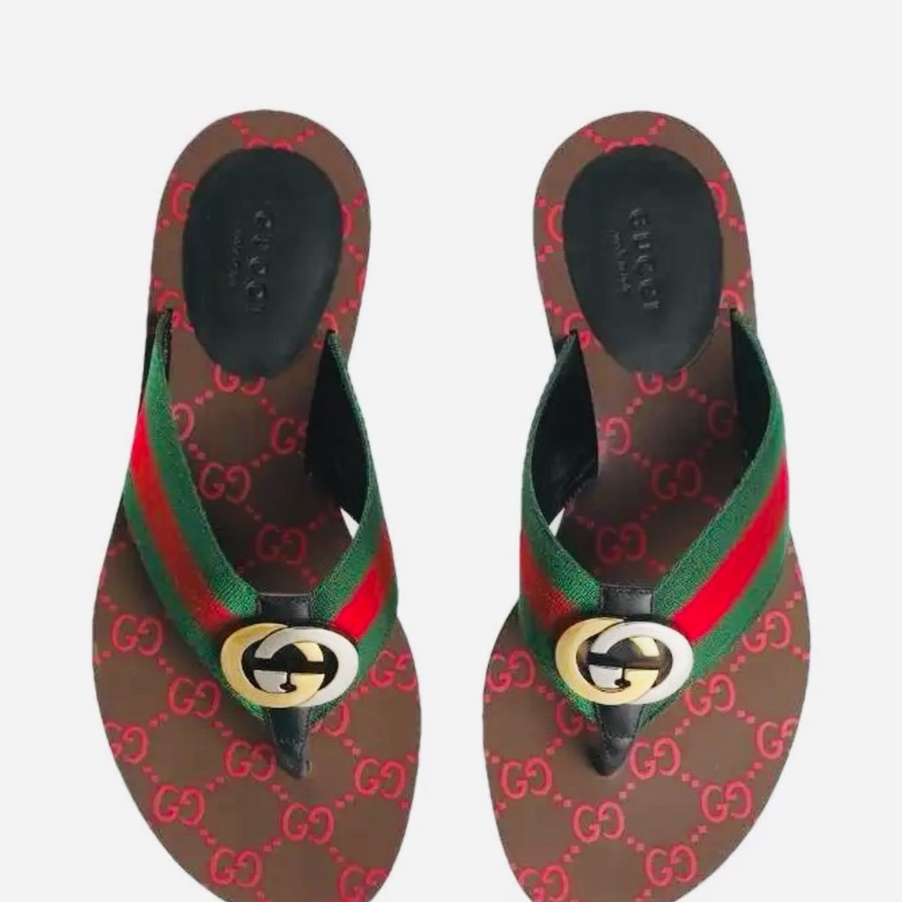 Gucci Blondie cloth sandal